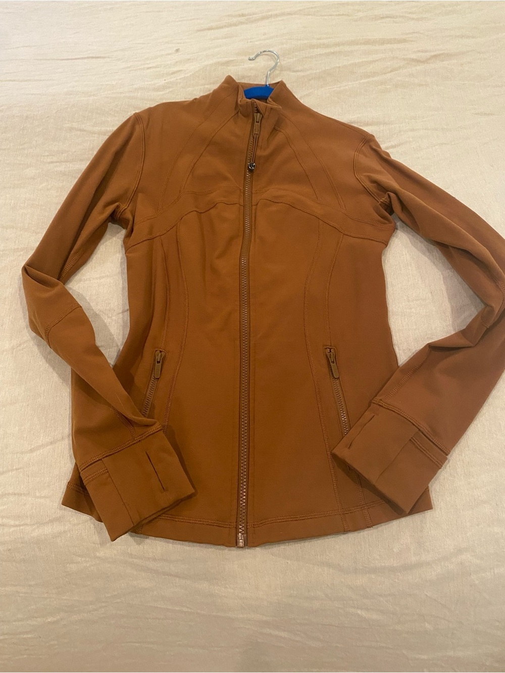lululemon athletica Rust Brown Full-Zip Utility Jacket